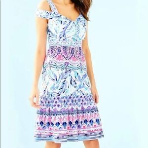 Lilly Pulitzer Iva MIDI dress, Flock Together